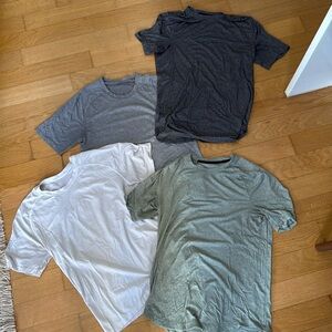 Lululemon mens workout shirt bundle
Size medium. 
4 shirts